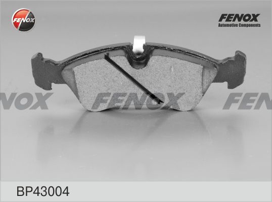 FENOX Комплект тормозных колодок, дисковый тормоз BP43004