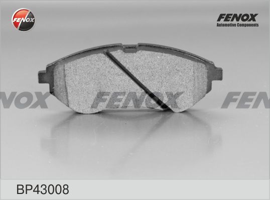 FENOX Комплект тормозных колодок, дисковый тормоз BP43008