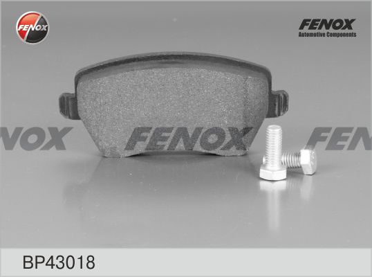 FENOX Bremžu uzliku kompl., Disku bremzes BP43018
