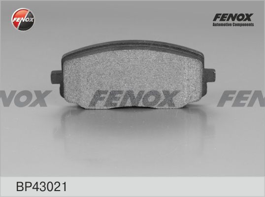FENOX Комплект тормозных колодок, дисковый тормоз BP43021