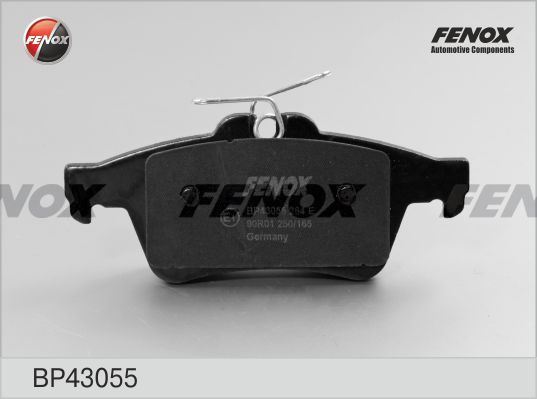 FENOX Комплект тормозных колодок, дисковый тормоз BP43055