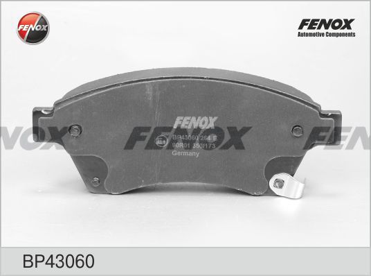 FENOX Bremžu uzliku kompl., Disku bremzes BP43060