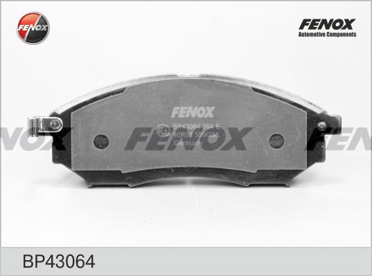 FENOX Bremžu uzliku kompl., Disku bremzes BP43064