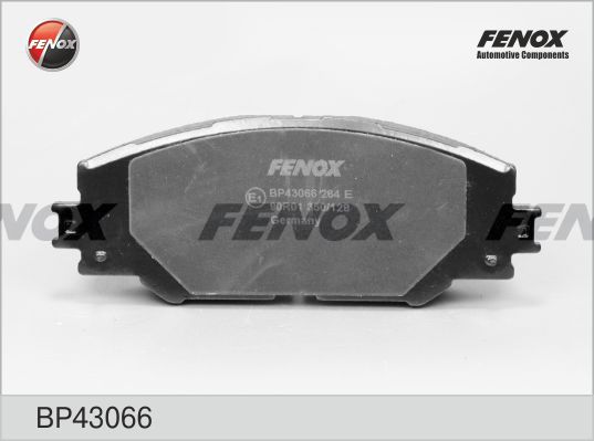 FENOX Bremžu uzliku kompl., Disku bremzes BP43066