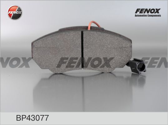 FENOX Комплект тормозных колодок, дисковый тормоз BP43077