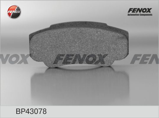 FENOX Комплект тормозных колодок, дисковый тормоз BP43078