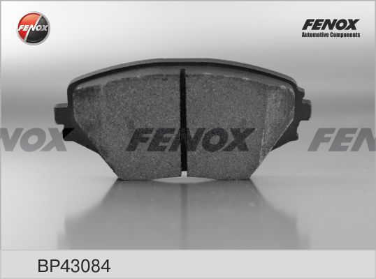 FENOX Комплект тормозных колодок, дисковый тормоз BP43084