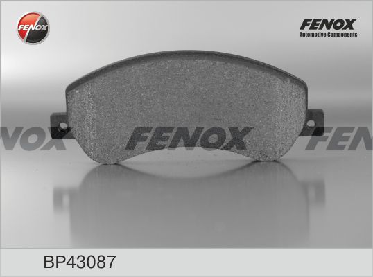 FENOX Комплект тормозных колодок, дисковый тормоз BP43087