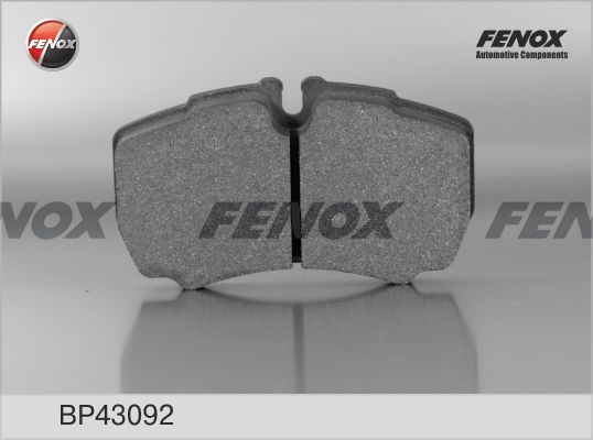 FENOX Комплект тормозных колодок, дисковый тормоз BP43092