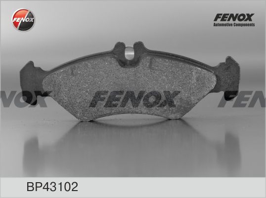 FENOX Комплект тормозных колодок, дисковый тормоз BP43102