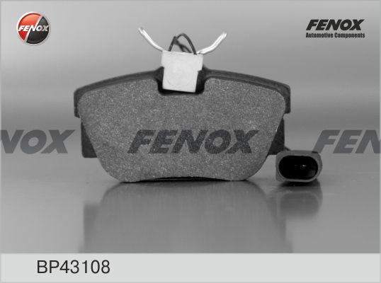 FENOX Bremžu uzliku kompl., Disku bremzes BP43108
