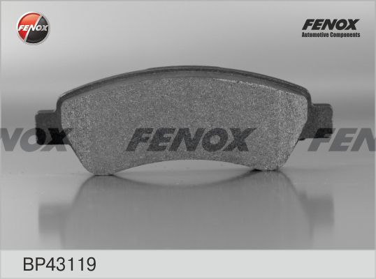 FENOX Комплект тормозных колодок, дисковый тормоз BP43119