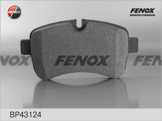 FENOX Bremžu uzliku kompl., Disku bremzes BP43124