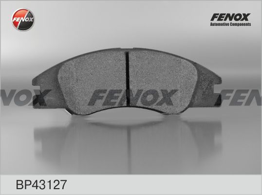 FENOX Комплект тормозных колодок, дисковый тормоз BP43127