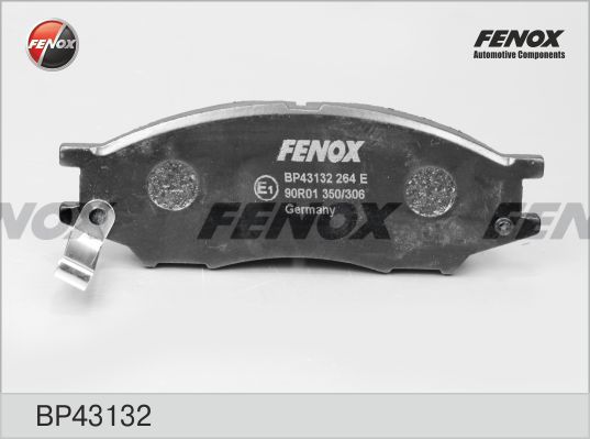 FENOX Комплект тормозных колодок, дисковый тормоз BP43132