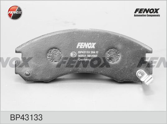 FENOX Комплект тормозных колодок, дисковый тормоз BP43133