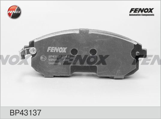 FENOX Bremžu uzliku kompl., Disku bremzes BP43137