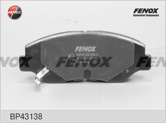 FENOX Bremžu uzliku kompl., Disku bremzes BP43138
