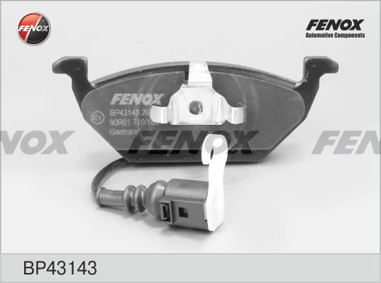 FENOX Комплект тормозных колодок, дисковый тормоз BP43143
