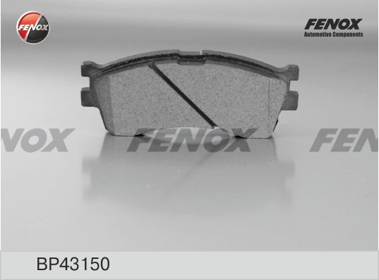 FENOX Комплект тормозных колодок, дисковый тормоз BP43150