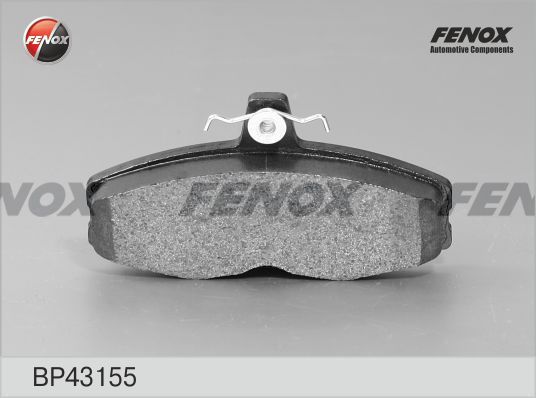 FENOX Комплект тормозных колодок, дисковый тормоз BP43155