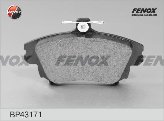 FENOX Комплект тормозных колодок, дисковый тормоз BP43171