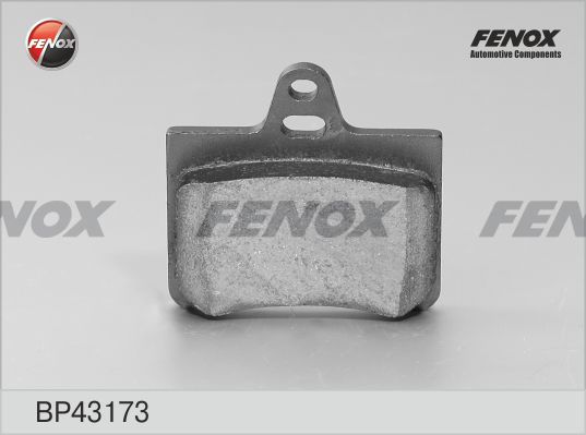 FENOX Комплект тормозных колодок, дисковый тормоз BP43173