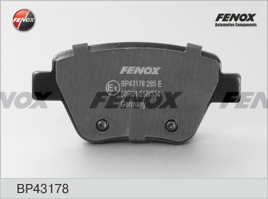 FENOX Bremžu uzliku kompl., Disku bremzes BP43178