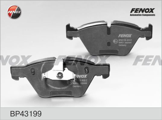 FENOX Комплект тормозных колодок, дисковый тормоз BP43199
