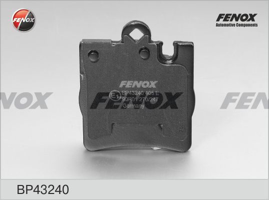 FENOX Bremžu uzliku kompl., Disku bremzes BP43240