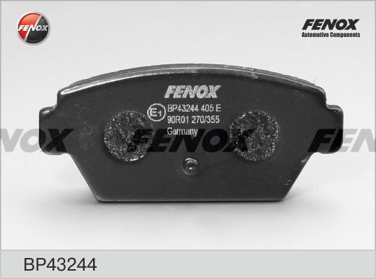 FENOX Bremžu uzliku kompl., Disku bremzes BP43244