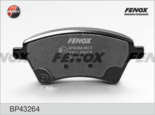 FENOX Bremžu uzliku kompl., Disku bremzes BP43264