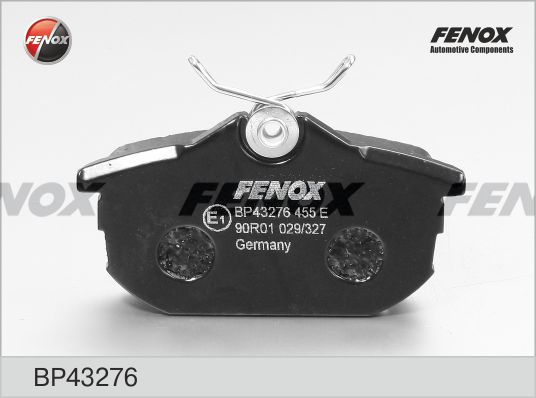 FENOX Bremžu uzliku kompl., Disku bremzes BP43276