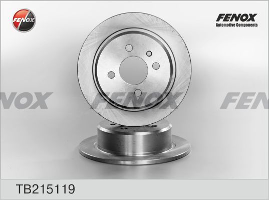 FENOX Bremžu diski TB215119