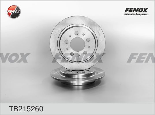 FENOX Bremžu diski TB215260