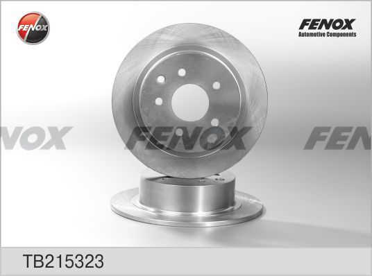FENOX Bremžu diski TB215323