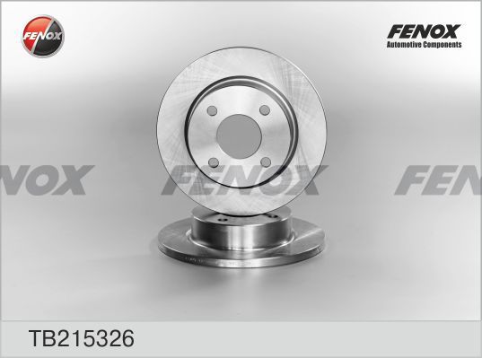 FENOX Bremžu diski TB215326