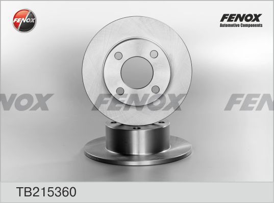 FENOX Bremžu diski TB215360