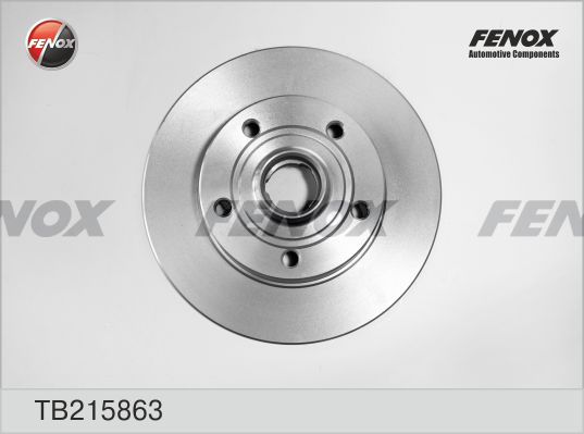 FENOX Bremžu diski TB215863