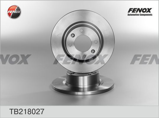 FENOX Bremžu diski TB218027