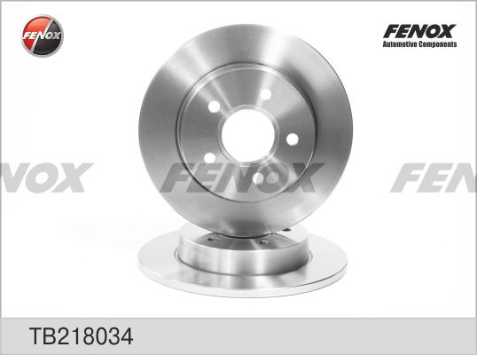FENOX Bremžu diski TB218034