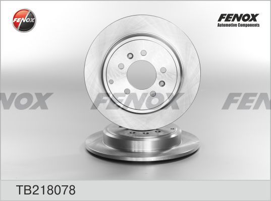 FENOX Bremžu diski TB218078