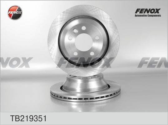 FENOX Bremžu diski TB219351
