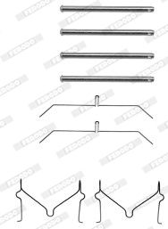 FERODO Piederumu komplekts, Disku bremžu uzlikas FBA508
