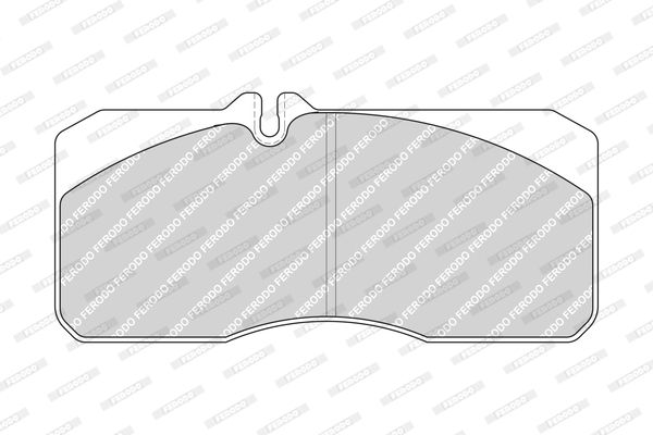 FERODO Комплект тормозных колодок, дисковый тормоз FCV987