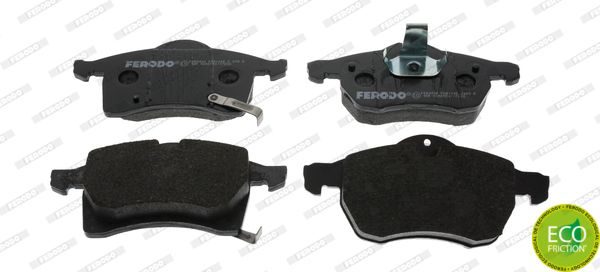 FERODO Комплект тормозных колодок, дисковый тормоз FDB1295
