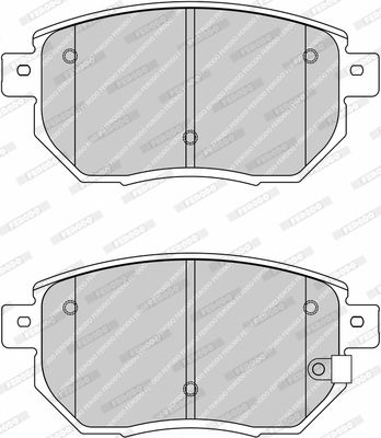 FERODO Комплект тормозных колодок, дисковый тормоз FDB1786