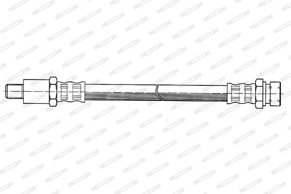 FERODO Тормозной шланг FHY2016