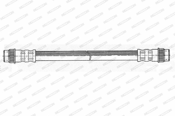 FERODO Тормозной шланг FHY2075