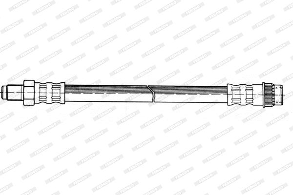 FERODO Тормозной шланг FHY2165